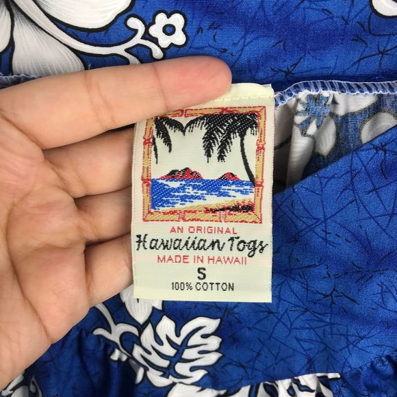 Vintage Hawaiian Togs Floral Hawaiian Midi Dress - Picture 3 of 9